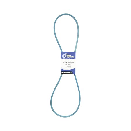 A & I Products Aramid Blue V-Belt (1/2" X 61" ) 13" x4" x1" A-A59K